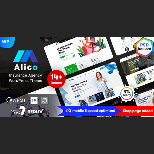 Alico – Sigorta Acentesi WordPress Teması
