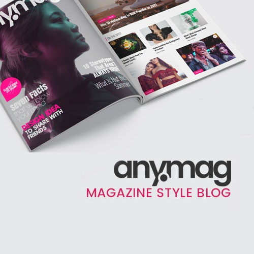 Anymag – Dergi Stili WordPress Blogu