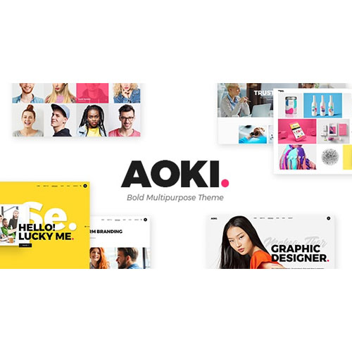 Aoki – Yaratıcı Tasarım Ajansı Teması
