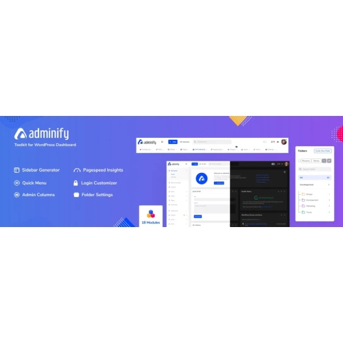 WP Adminify Pro – WordPress Kontrol Paneli için Güçlü Araç Seti