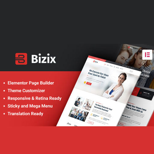 Bizix – Kurumsal ve Ticari WordPress Teması