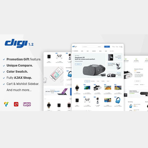 Digi – Elektronik Mağazası WooCommerce Teması