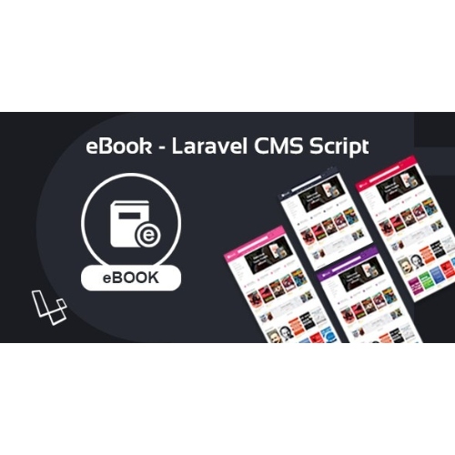 e-Kitap – Laravel CMS Komut Dosyası