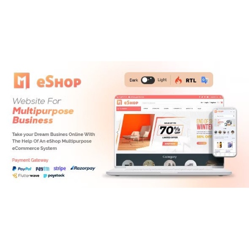 eShop Web – Çok Satıcılı e-Ticaret Pazarı / CMS