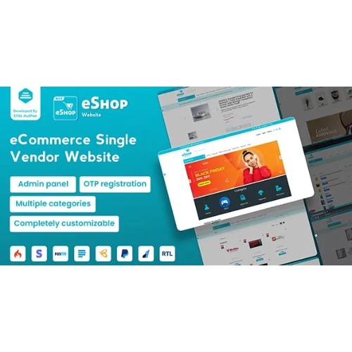 eShop Web- e-Ticaret Tek Satıcı Web Sitesi | e-Ticaret Mağazası Web Sitesi
