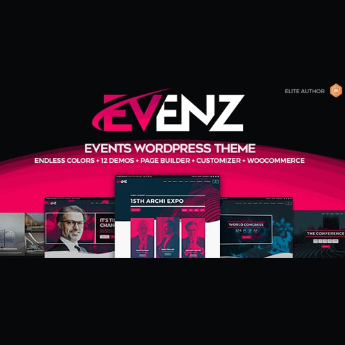 Evenz – Konferans ve Etkinlik WordPress Teması