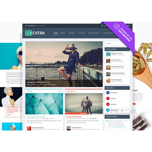 Ekstra Tema – Ultimate Magazine WordPress Teması