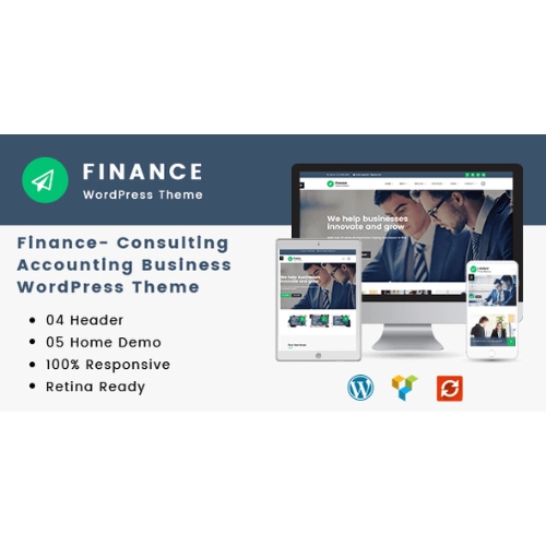 Finans – Danışmanlık, Muhasebe WordPress Teması