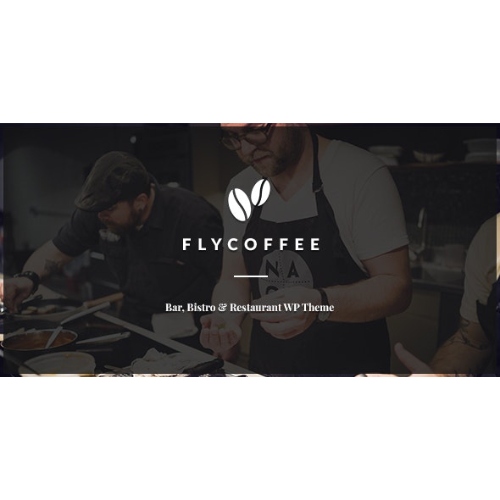 FlyCoffee Shop – Duyarlı Kafe ve Restoran WordPress Teması