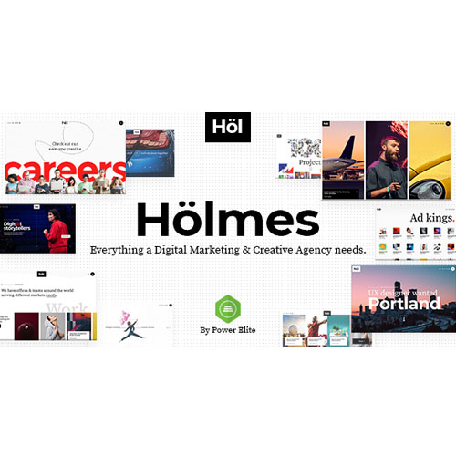 Holmes – Dijital Ajans Teması