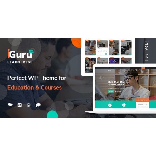 iGuru – Eğitim ve Kurslar WordPress Teması iGuru – Eğitim ve Kurslar WordPress Teması - Görsel 1