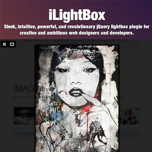 iLightBox · WordPress için Devrim niteliğinde Lightbox