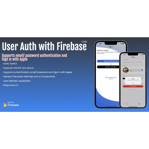 Firebase E-posta Parolasıyla iOS Kullanıcı Kimlik Doğrulaması