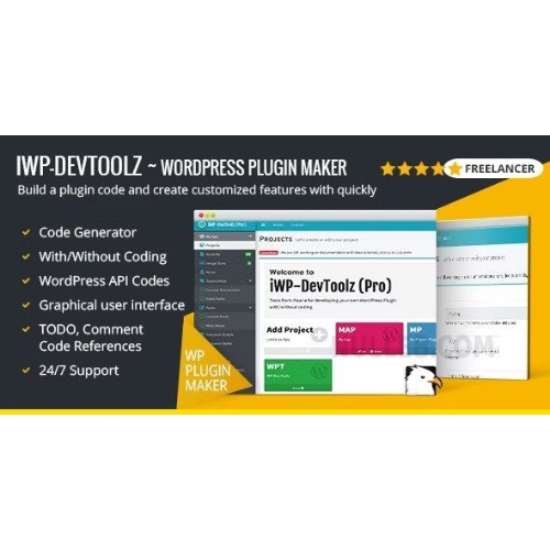 iWP-DevToolz (Pro) – WordPress Eklenti Oluşturucu + Kod Oluşturucu