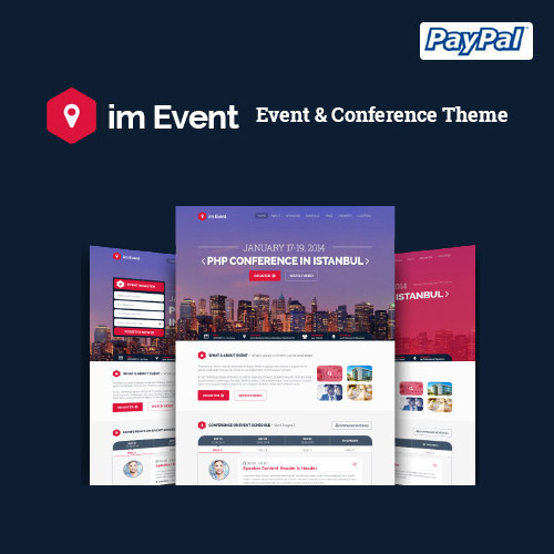 im Event – ​​Etkinlik ve Konferans WordPress Teması
