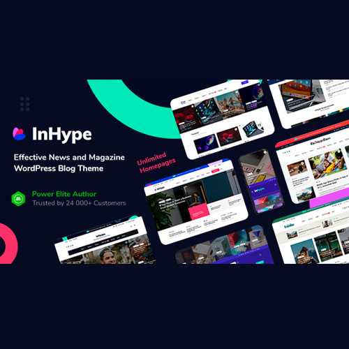 InHype – Blog ve Dergi WordPress Teması