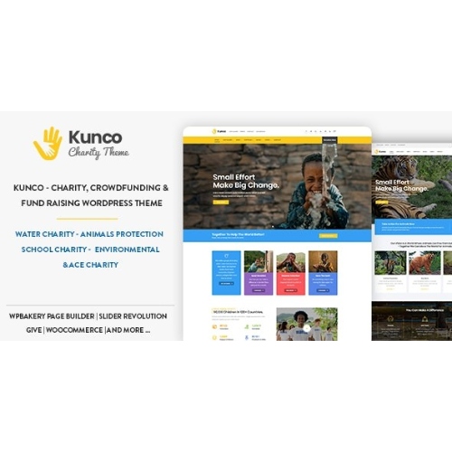 Kunco – Hayırseverlik, Kitlesel Fonlama ve Fon Yaratma Drupal 10 Teması