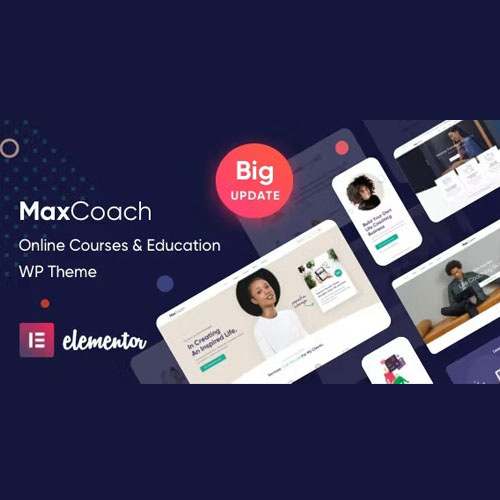 MaxCoach – Çevrimiçi Kurslar, Kişisel Koçluk ve Eğitim WP Teması