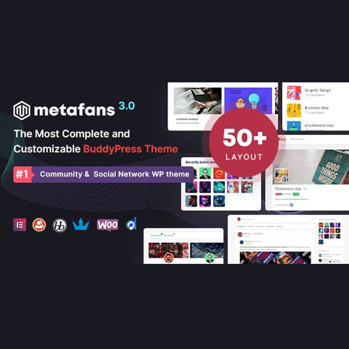 MetaFans – Topluluk ve Sosyal Ağ BuddyPress Teması