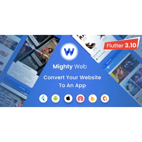 MightyWeb Webview: Web'den Uygulamaya Dönüştürücü (Flutter + Yönetici Paneli)