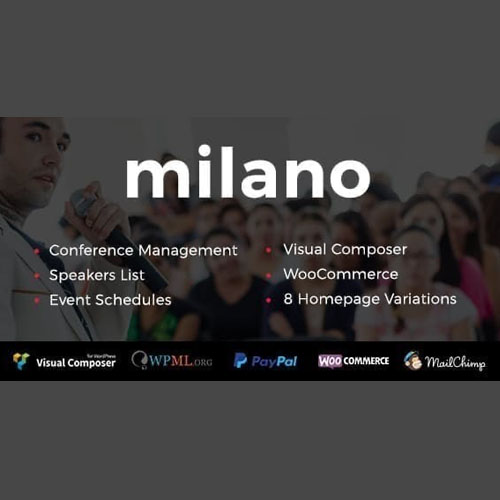 Milano | Etkinlik ve Konferans WordPress