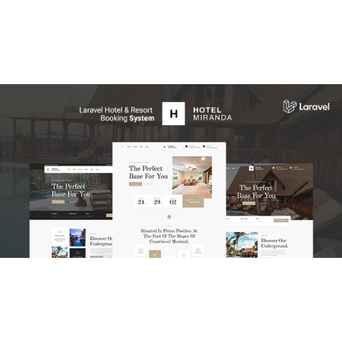 Miranda – Laravel Hotel & Resort Çok Dilli Rezervasyon Sistemi
