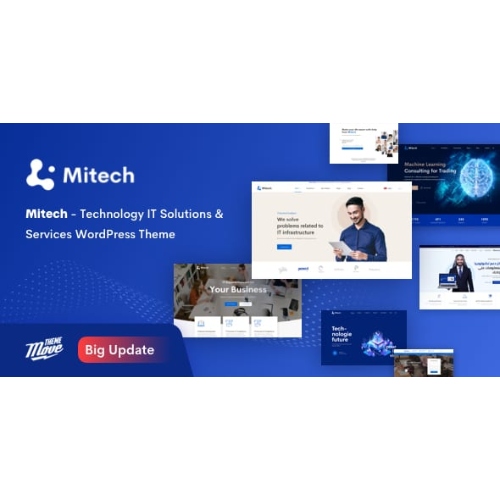 Mitech – Teknoloji BT Çözümleri ve Hizmetleri WordPress Teması