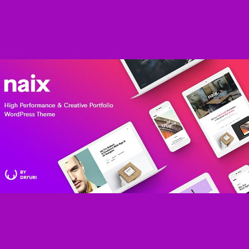 Naix – Yaratıcı ve Yüksek Performanslı Portföy WordPress Teması