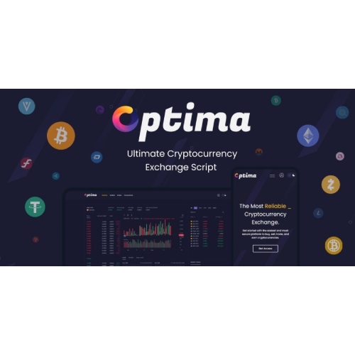 Optima-Cryptocurrency Exchange Script.& Bitcoin ve Ethereum