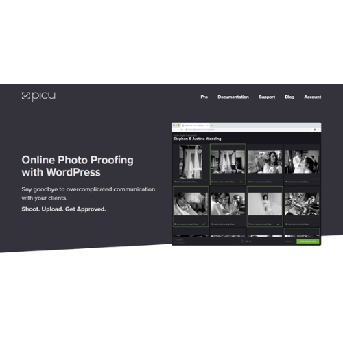 picu Pro – WordPress ile Çevrimiçi Fotoğraf Provası