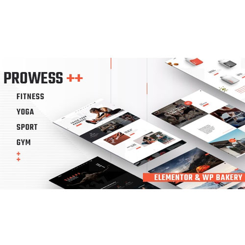 Prowess – Fitness ve Spor Salonu Teması