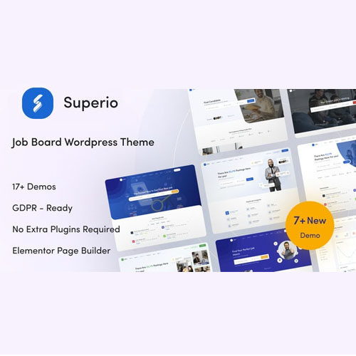 Superio – İş Panosu WordPress Teması