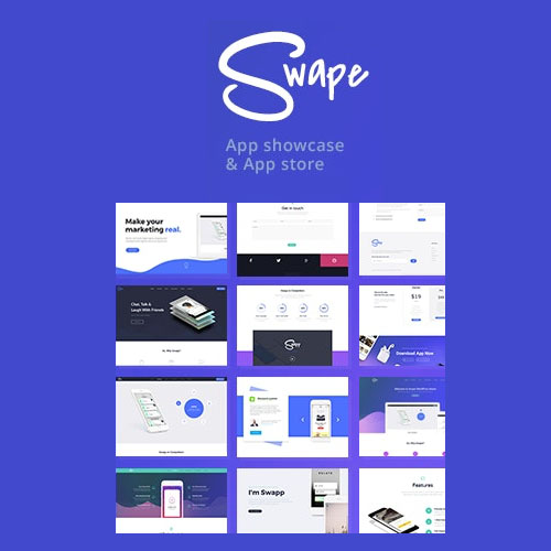 Swape – Uygulama Vitrini ve App Store WordPress Teması