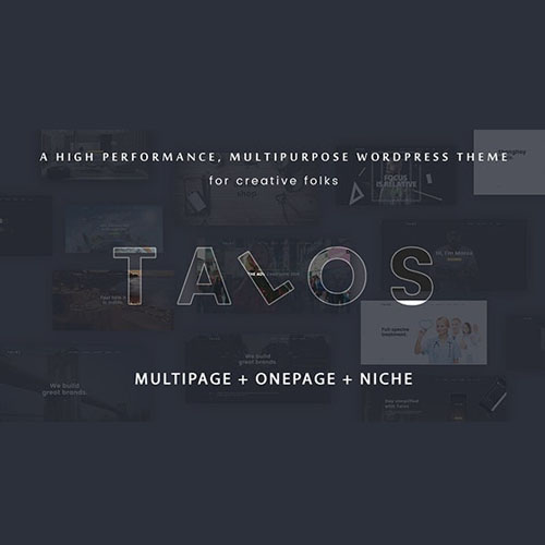 Talos – Yaratıcı Çok Amaçlı WordPress Teması