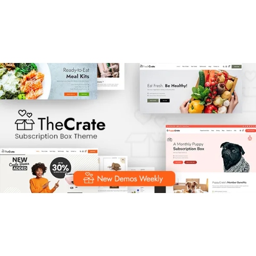 TheCrate – WooCommerce Abonelik Kutusu Teması