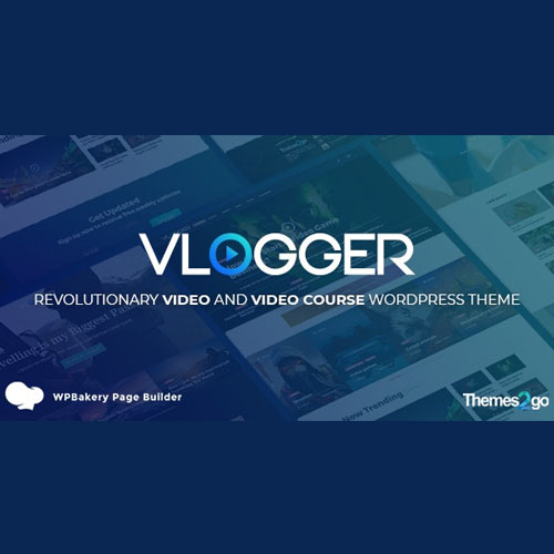Vlogger: Profesyonel Video ve Eğitimler WordPress Teması